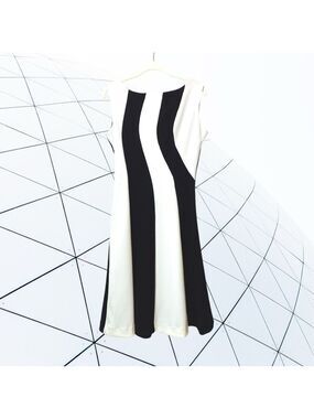 Adore Black and White Swirl Dress Edgy Retro Beetlejuice Outfit Women’s S